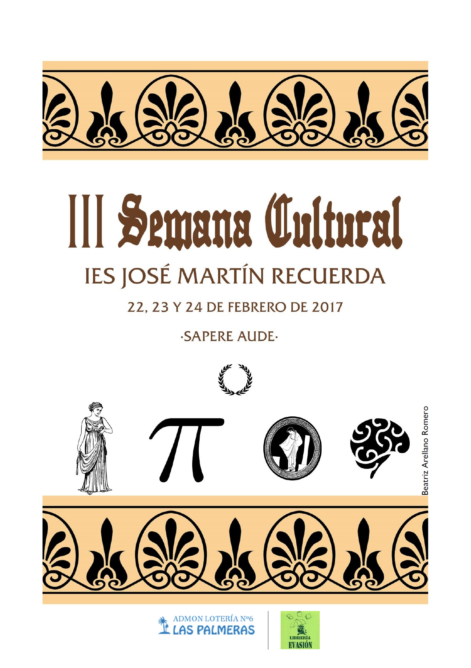 III Semana Cultural IES José Martín Recuerda: 22, 23 Y 24 DE FEBRERO 2017